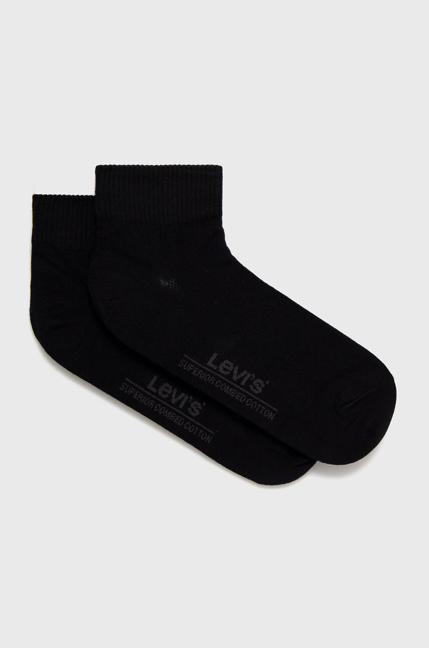 Levi's Чорапи мъжки в черно - Pepit.bg