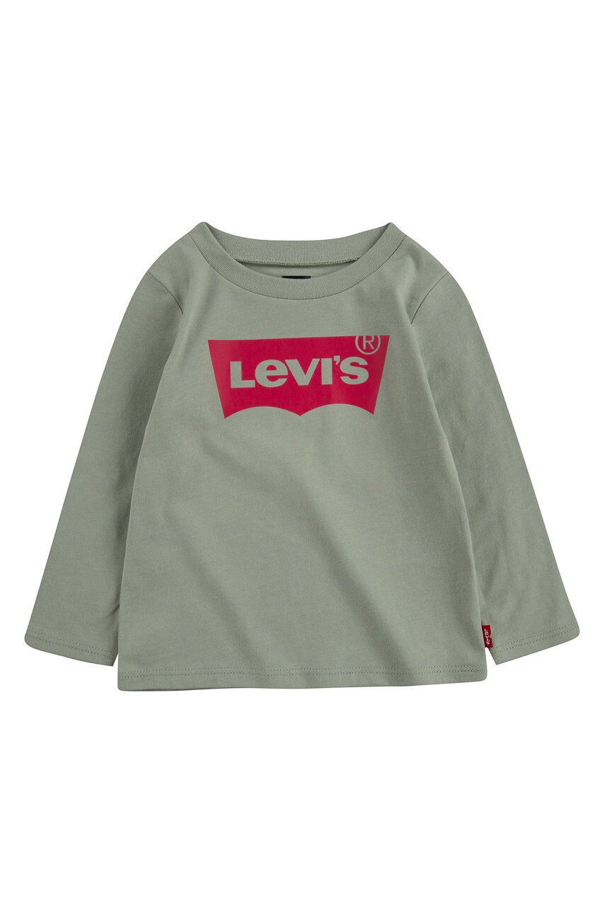 Levi's Детска блуза с дълги ръкави в бежово - Pepit.bg