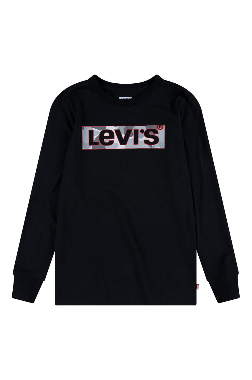 Levi's Детска блуза с дълги ръкави в бяло - Pepit.bg