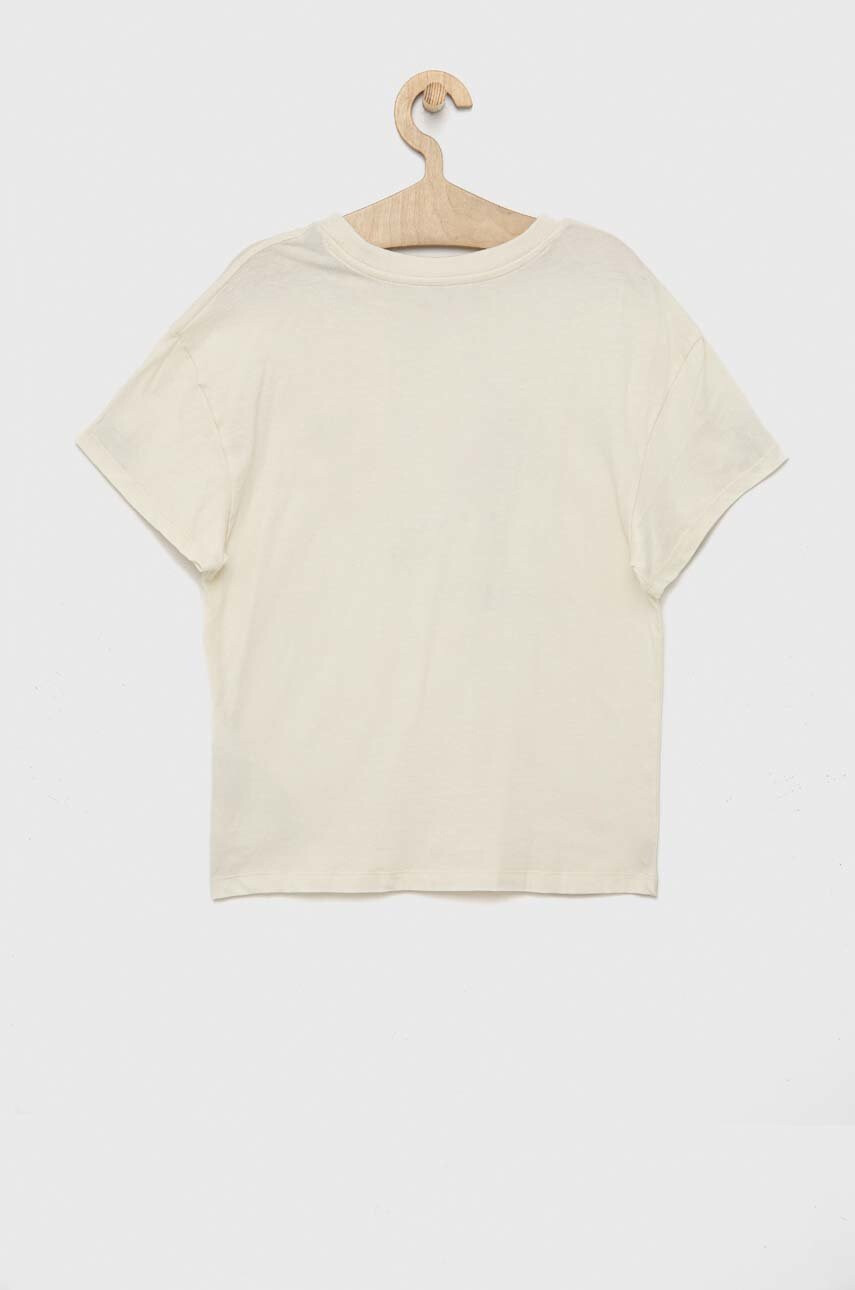 Levi's Детска памучна тениска в бежово - Pepit.bg