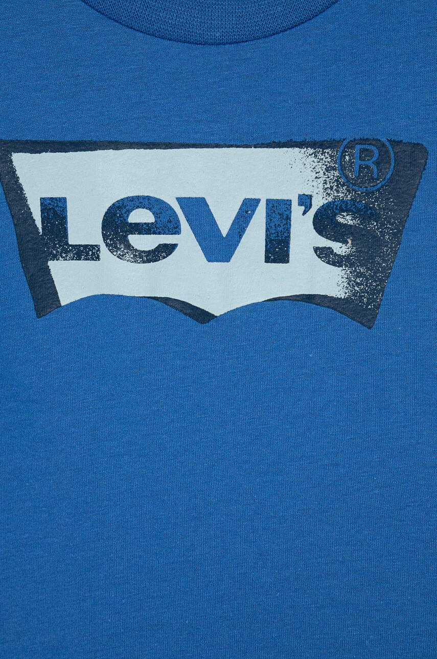Levi's Детска памучна тениска с принт - Pepit.bg
