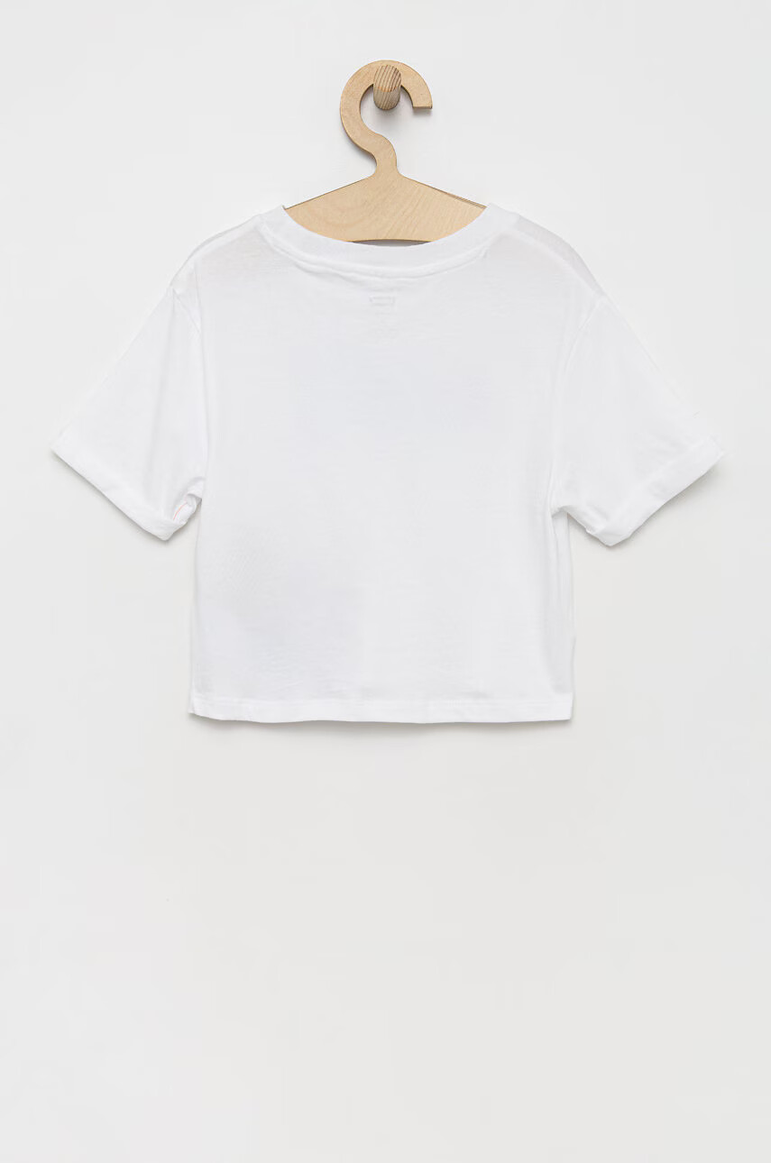 Levi's Детска памучна тениска в бяло - Pepit.bg