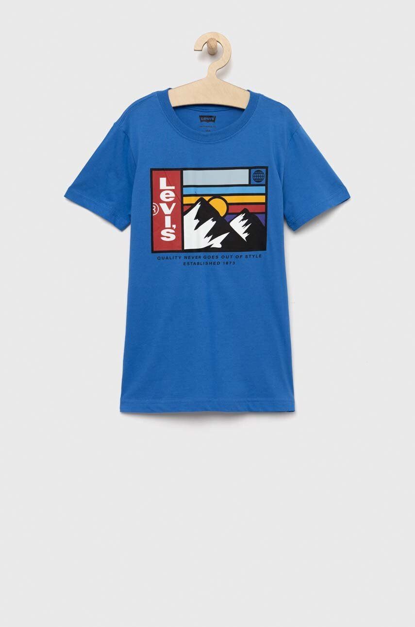 Levi's Детска памучна тениска - Pepit.bg