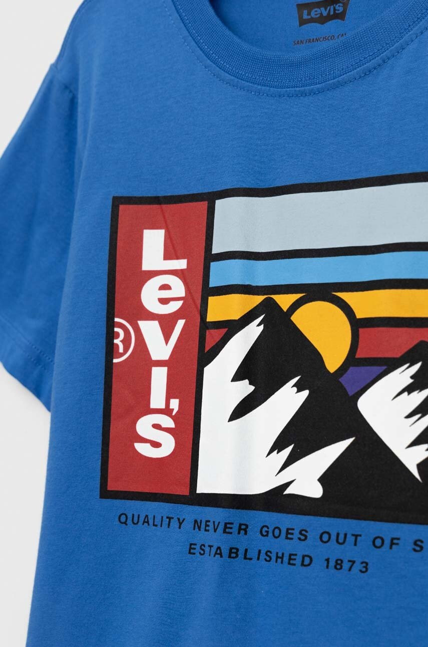 Levi's Детска памучна тениска - Pepit.bg