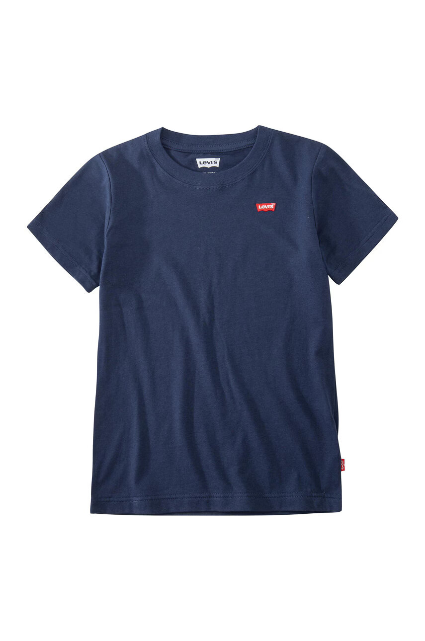 Levi's Детска тениска в тъмносиньо с изчистен дизайн - Pepit.bg