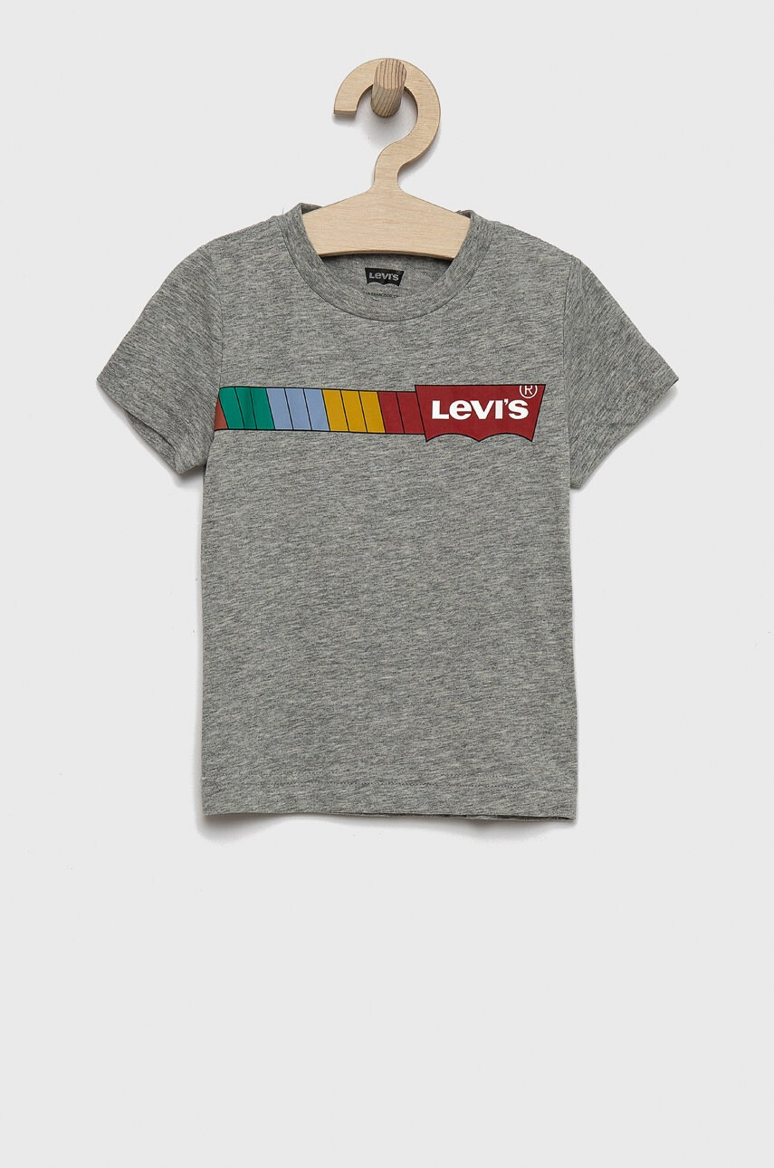 Levi's Детска тениска в розово - Pepit.bg