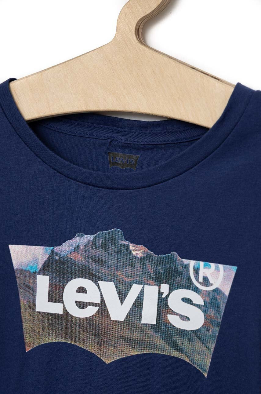 Levi's Детска тениска в тюркоазено - Pepit.bg