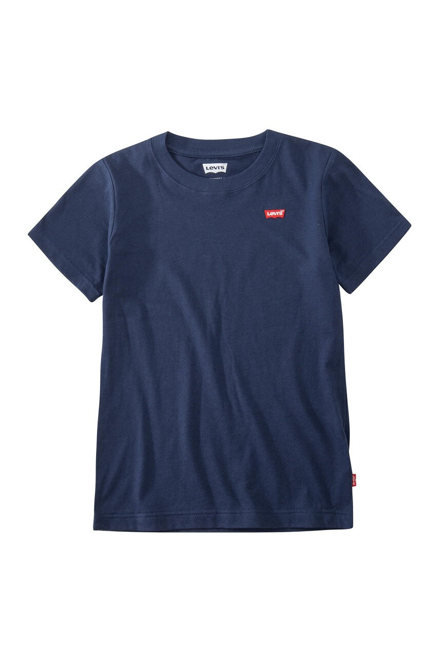 Levi's Детска тениска в тъмносиньо с изчистен дизайн - Pepit.bg