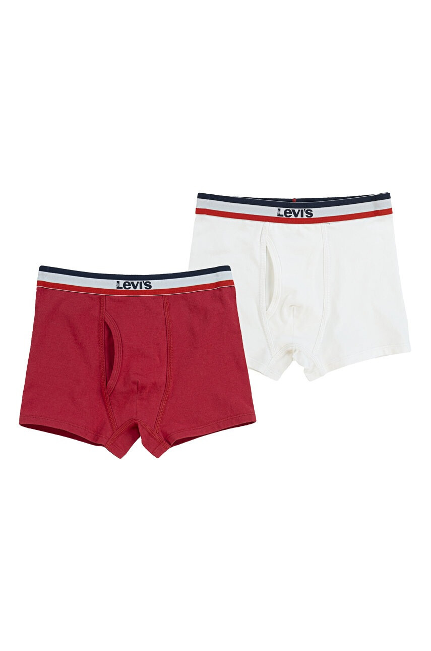 Levi's Детски боксерки в червено - Pepit.bg