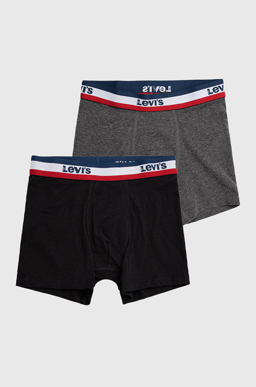 Levi's Детски боксерки в черно - Pepit.bg