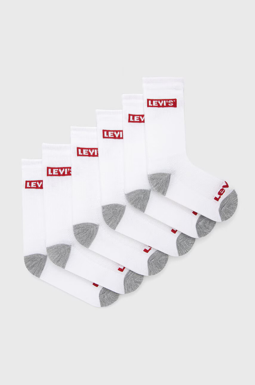 Levi's Детски чорапи в бяло - Pepit.bg