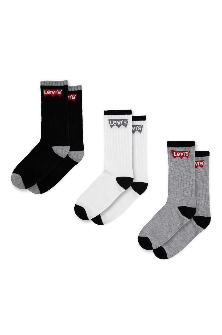 Levi's Детски чорапи в черно - Pepit.bg