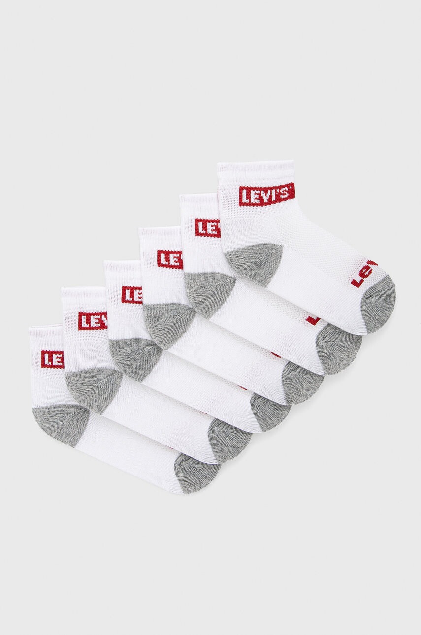 Levi's Детски чорапи в бяло - Pepit.bg