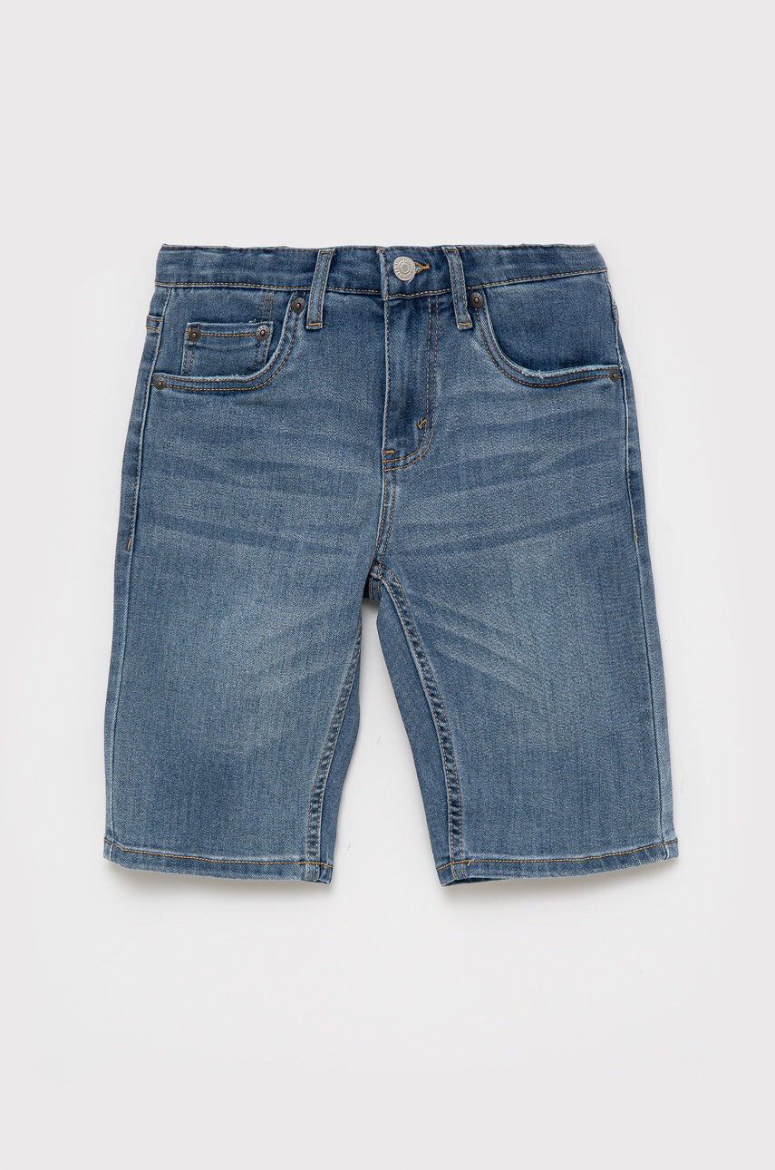 Levi's Детски дънков къс панталон - Pepit.bg