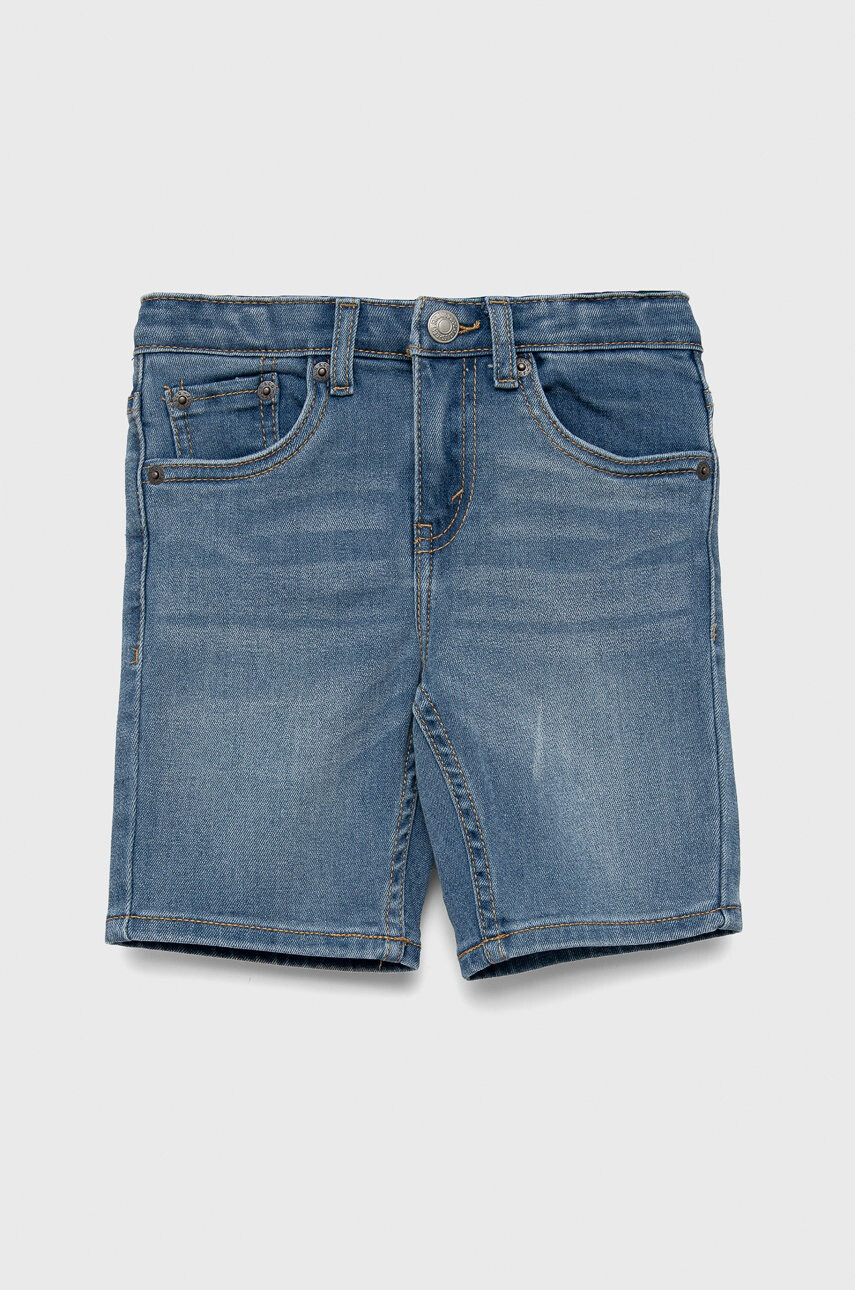 Levi's Детски дънков къс панталон - Pepit.bg