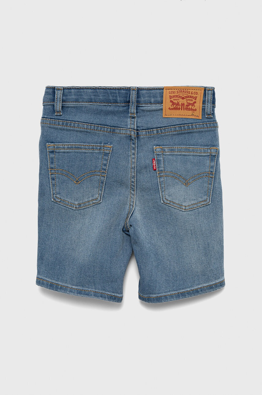 Levi's Детски дънков къс панталон - Pepit.bg