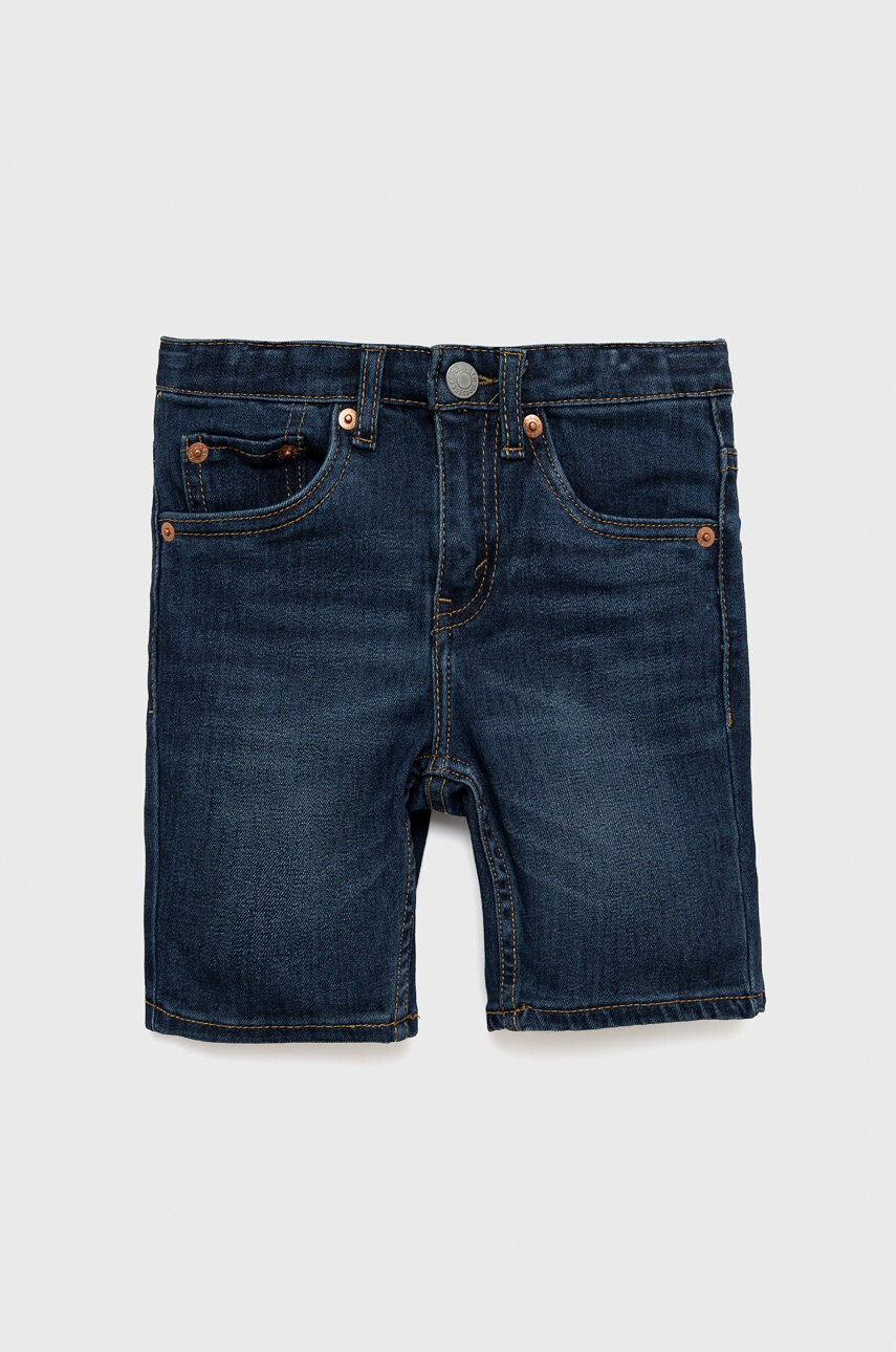 Levi's Детски дънков къс панталон - Pepit.bg