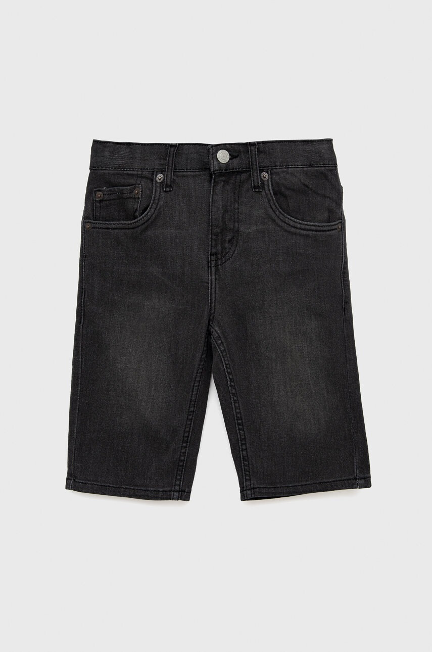Levi's Детски дънков къс панталон - Pepit.bg