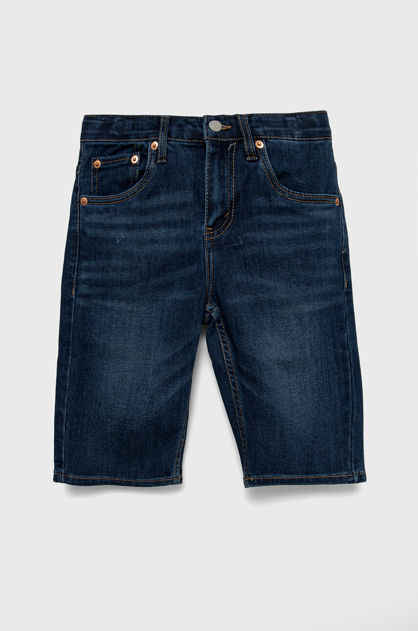 Levi's Детски дънков къс панталон - Pepit.bg