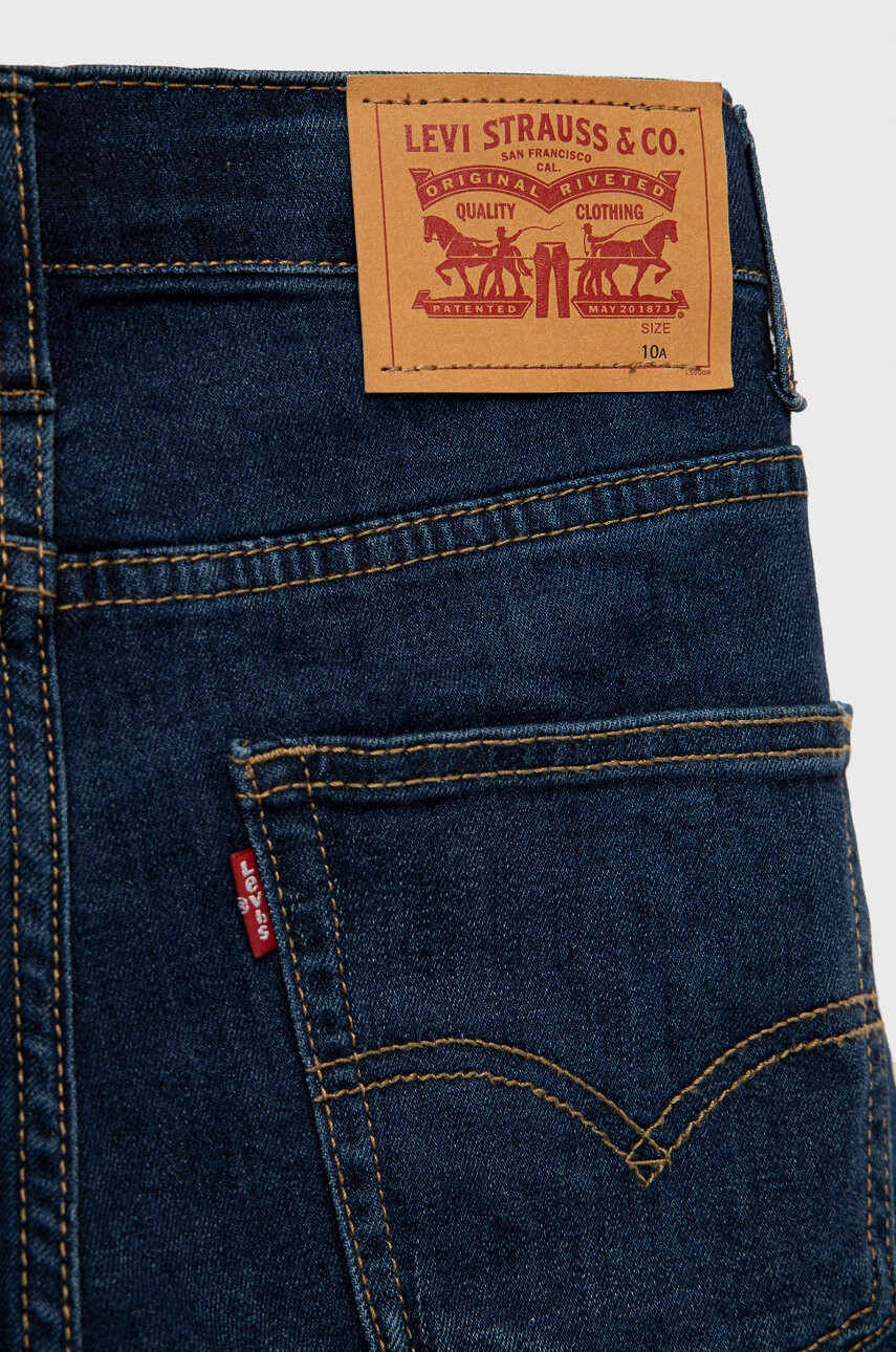 Levi's Детски дънков къс панталон - Pepit.bg