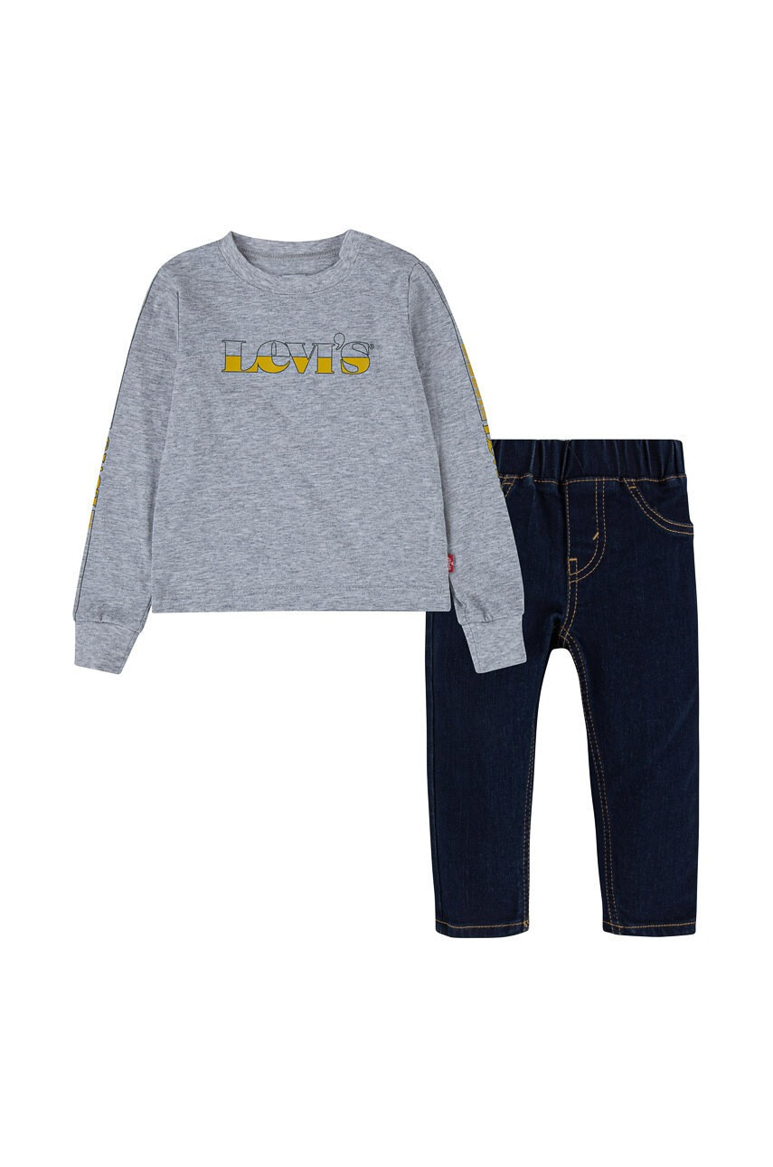 Levi's Детски комплект в сиво - Pepit.bg