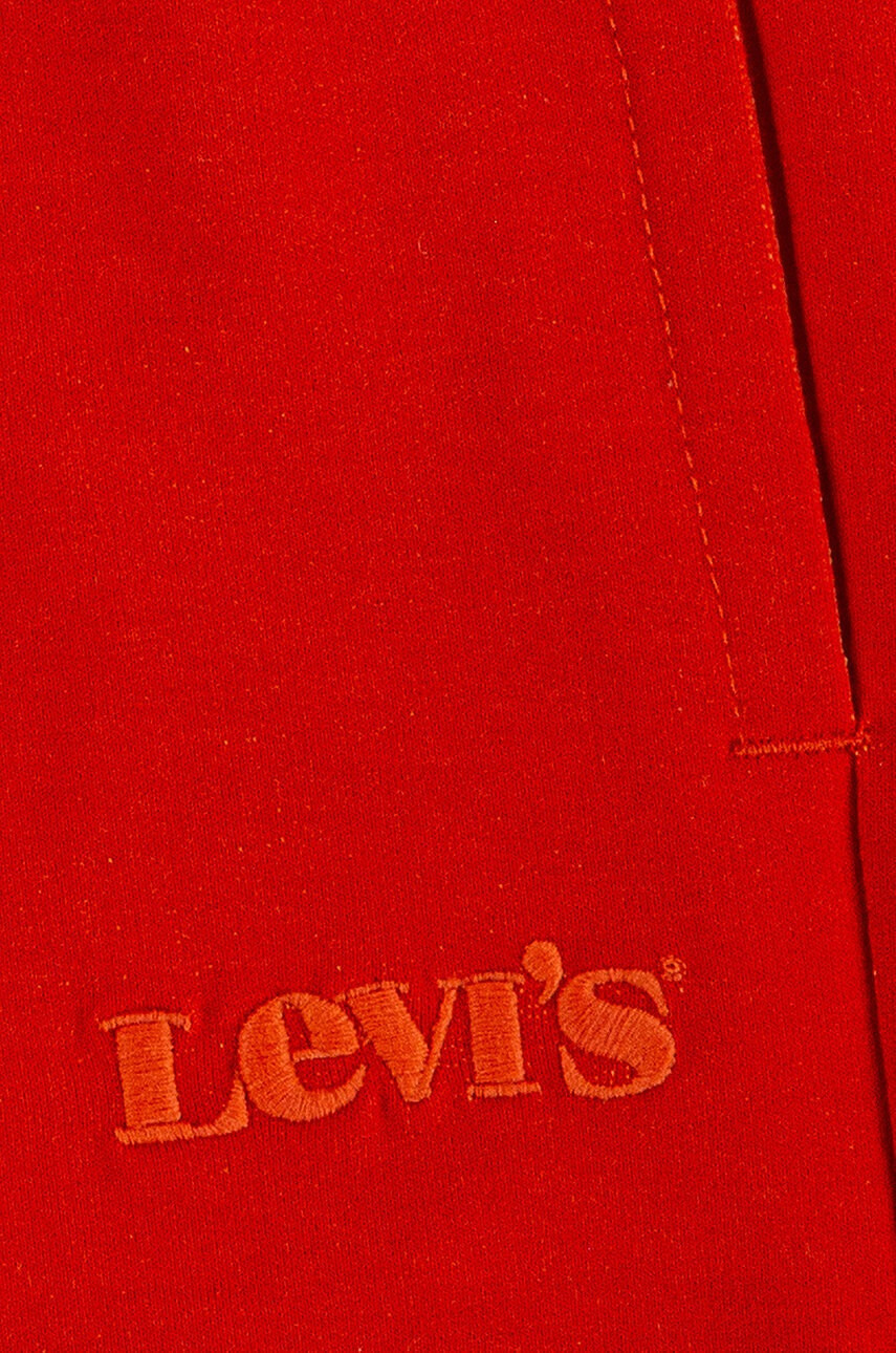 Levi's Детски къси панталони в червено - Pepit.bg