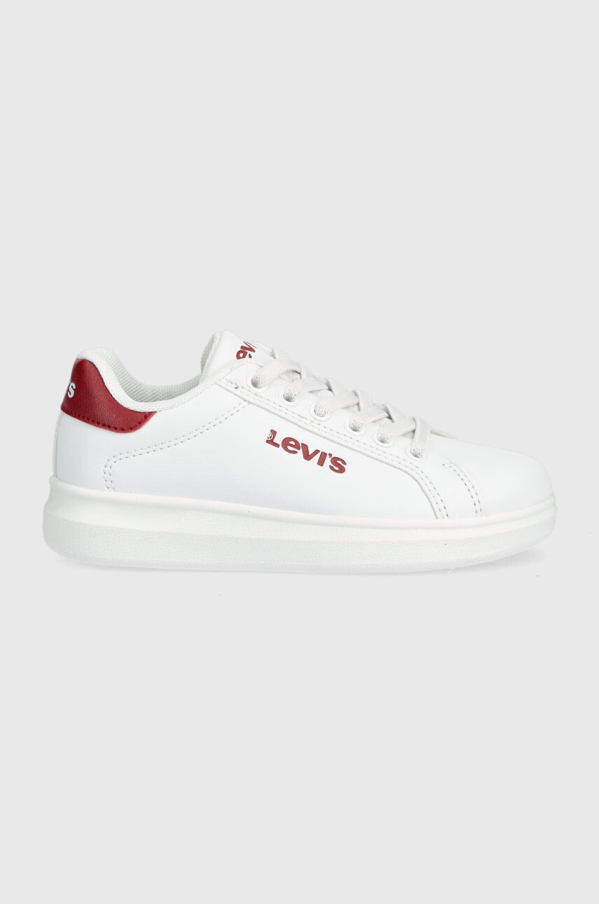 Levi's Детски маратонки в бяло - Pepit.bg