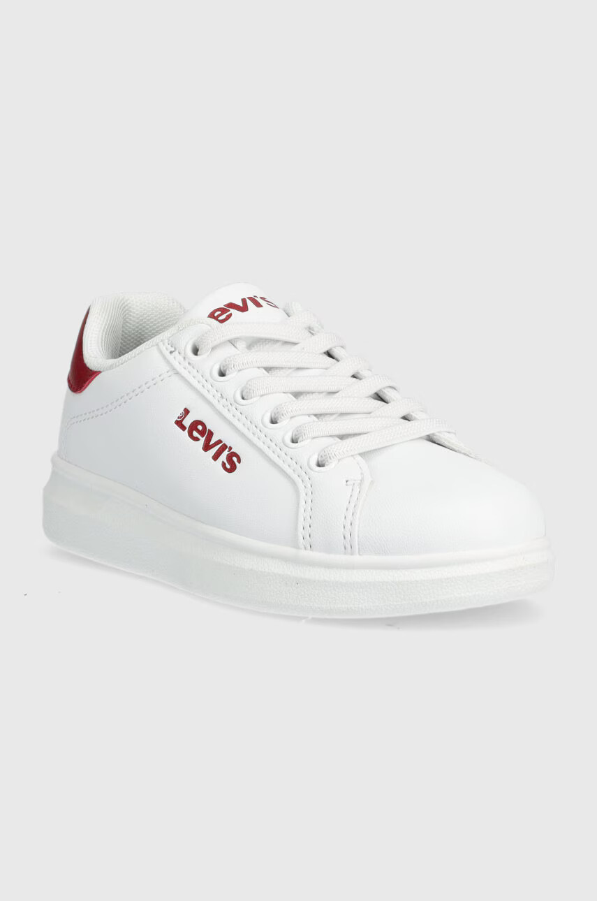 Levi's Детски маратонки в бяло - Pepit.bg