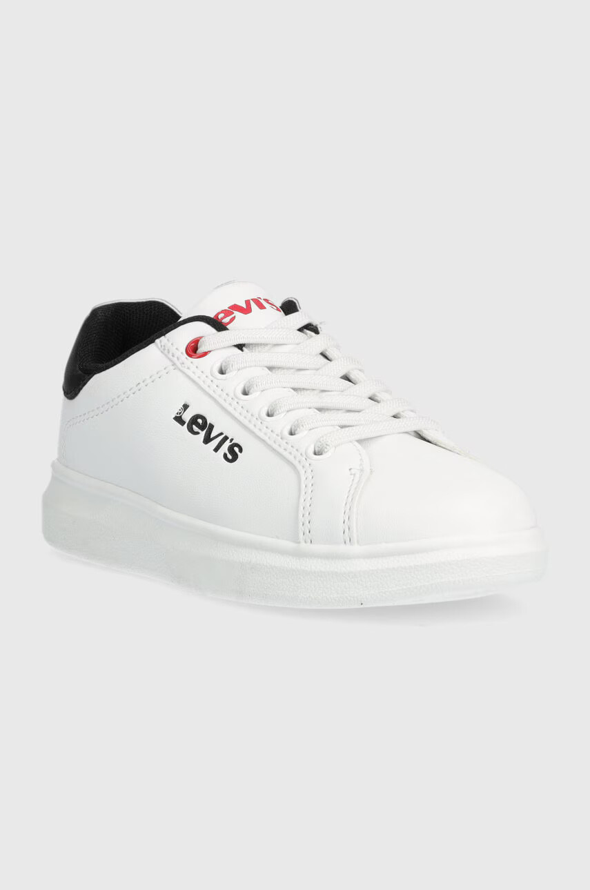 Levi's Детски маратонки в бяло - Pepit.bg