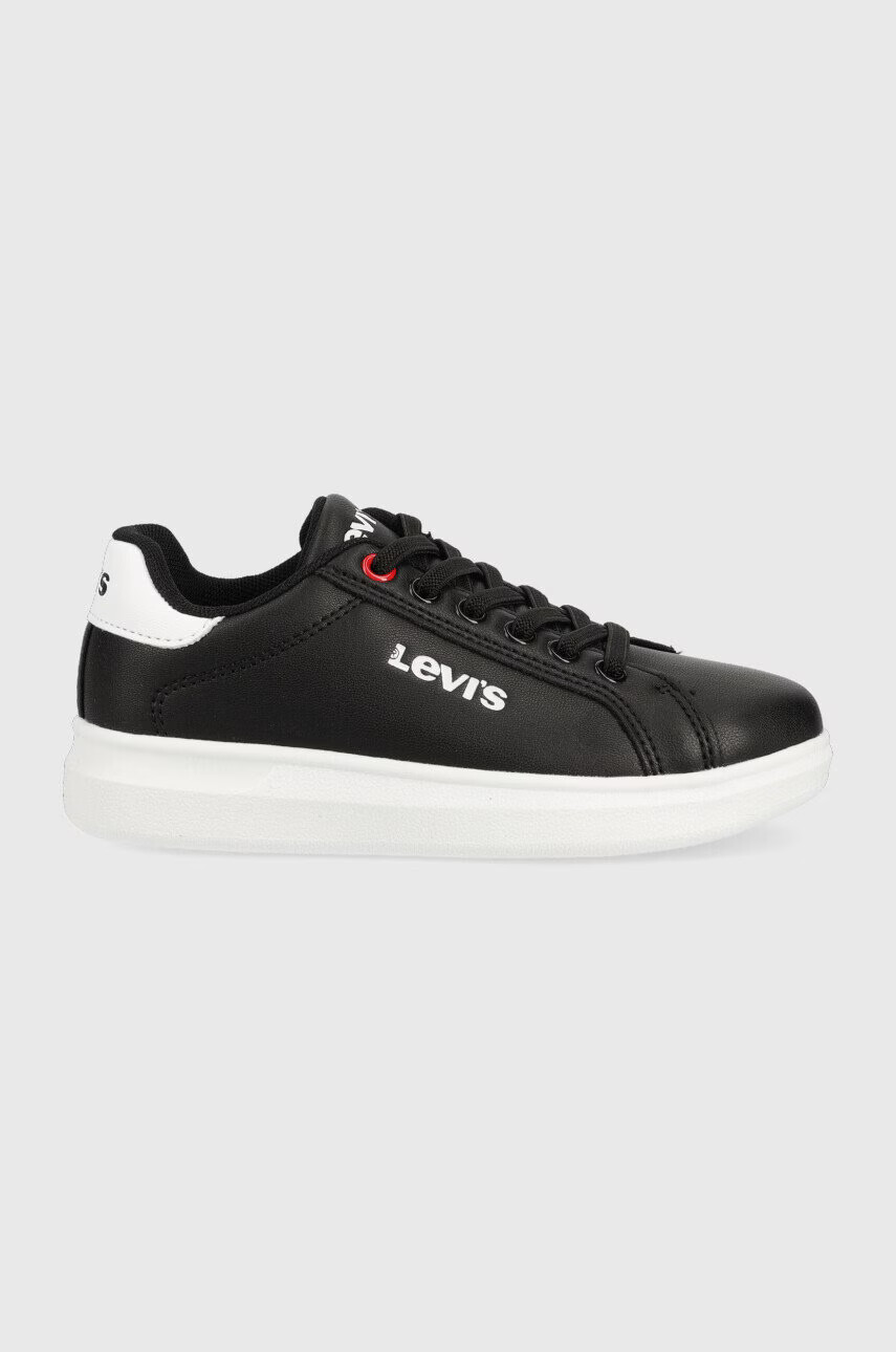 Levi's Детски маратонки в черно - Pepit.bg