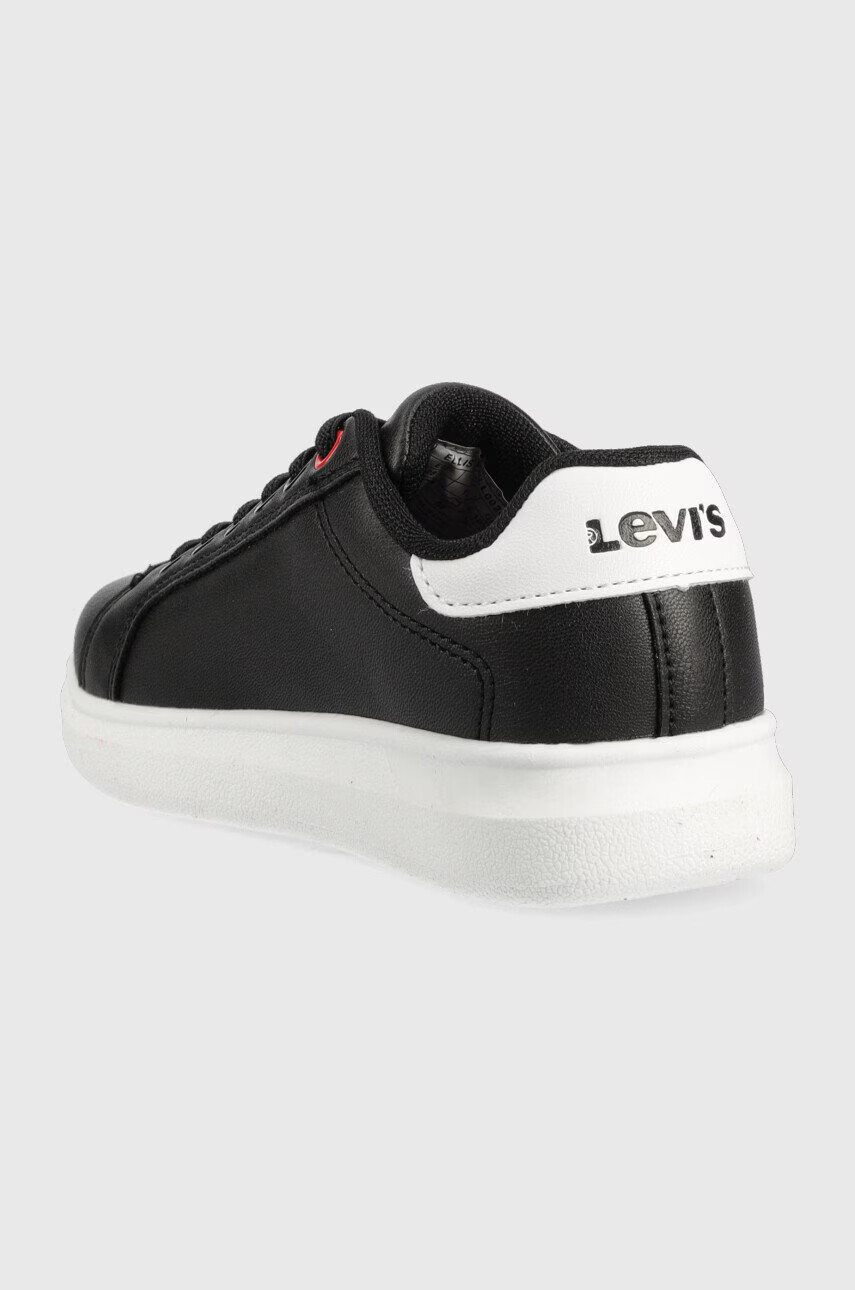 Levi's Детски маратонки в черно - Pepit.bg