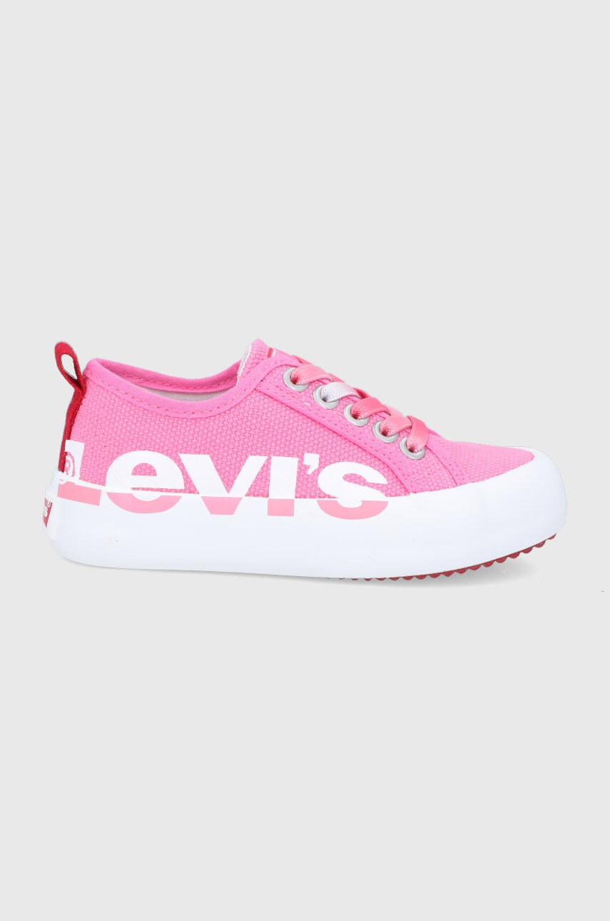Levi's Детски ниски кецове в тъмносиньо - Pepit.bg