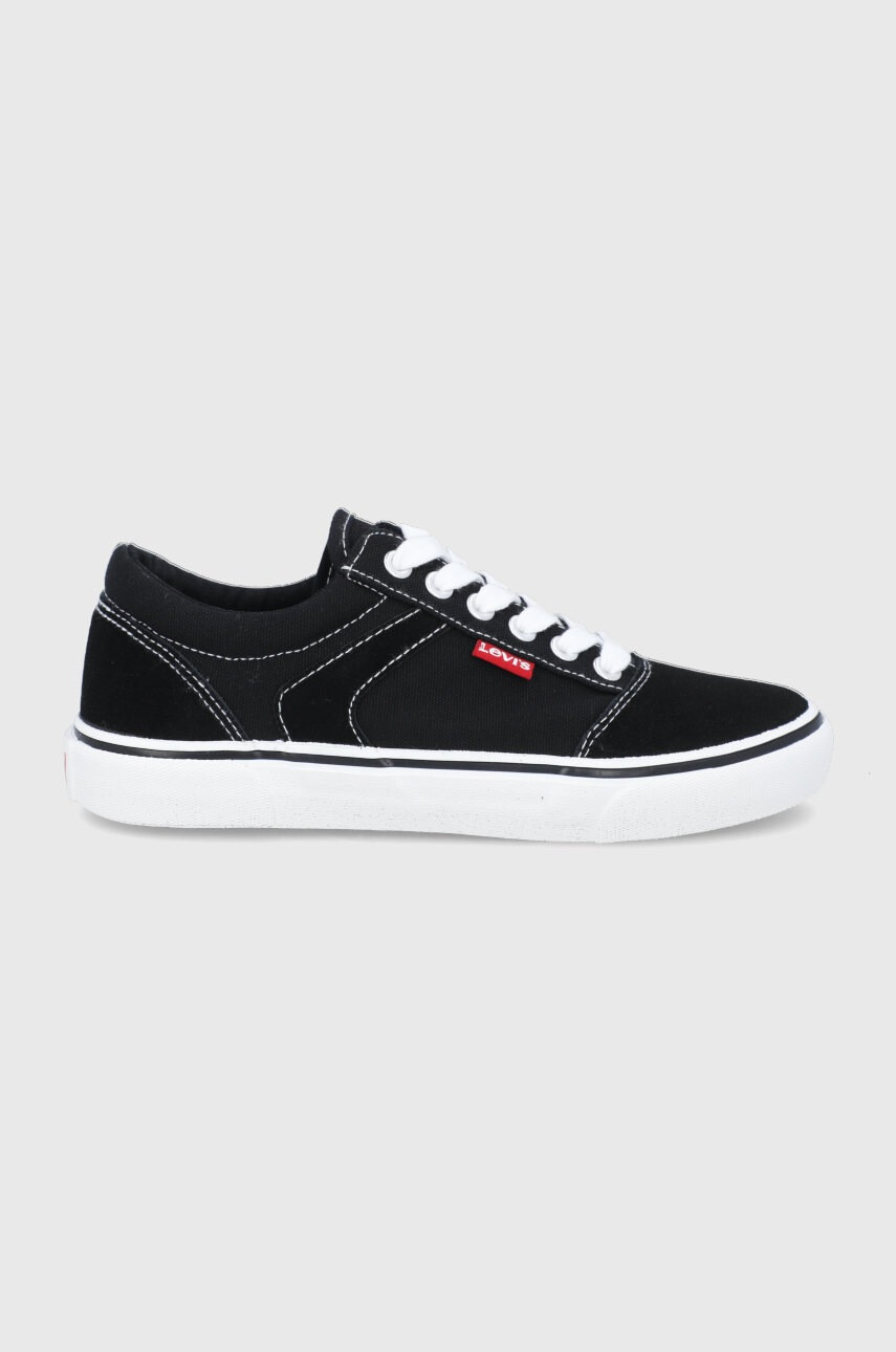 Levi's Детски ниски кецове в червено - Pepit.bg