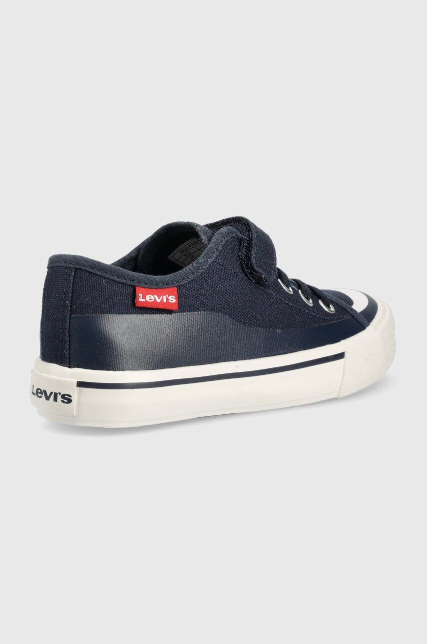 Levi's Детски ниски кецове в тъмносиньо - Pepit.bg