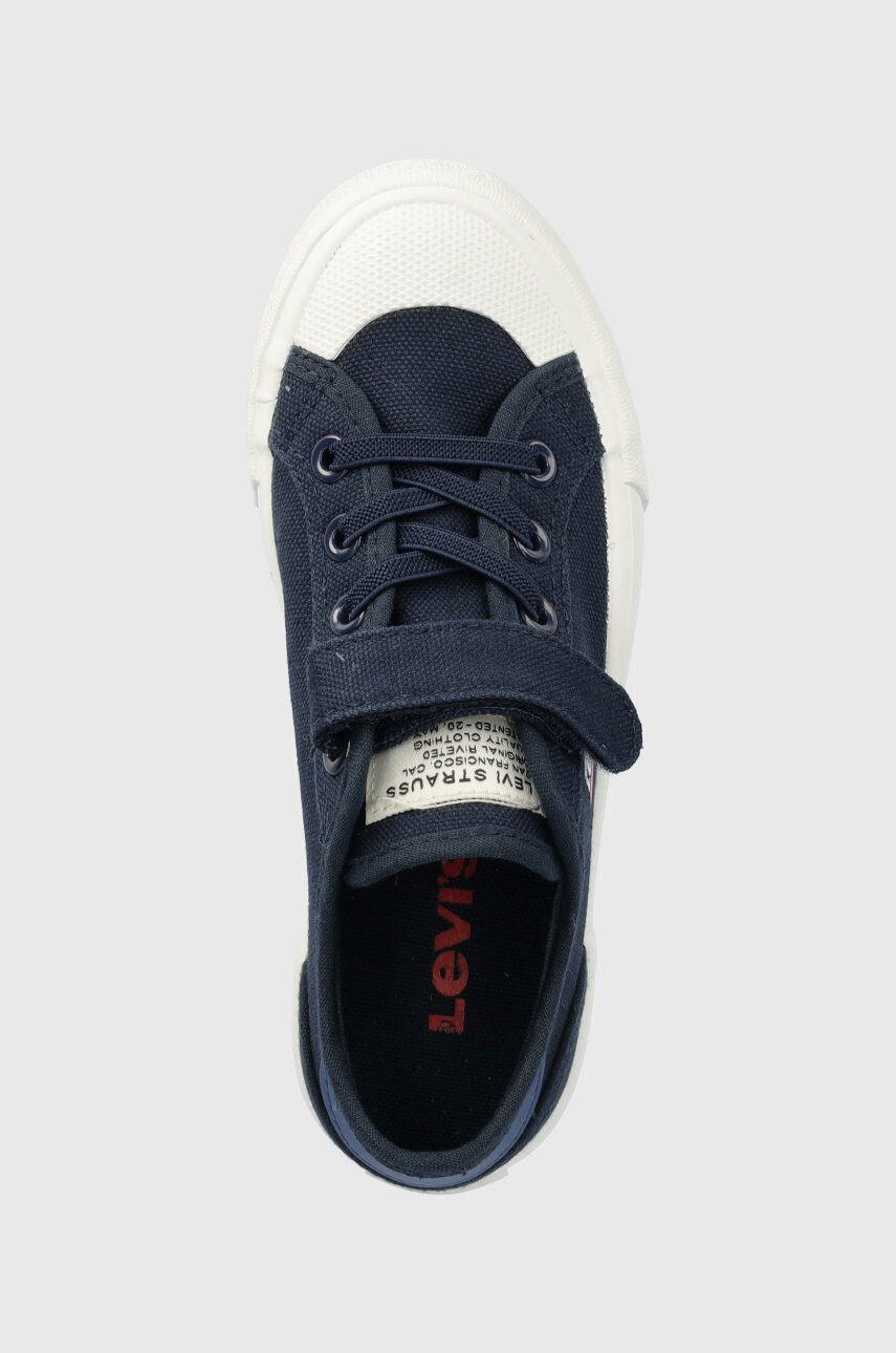 Levi's Детски ниски кецове в тъмносиньо - Pepit.bg