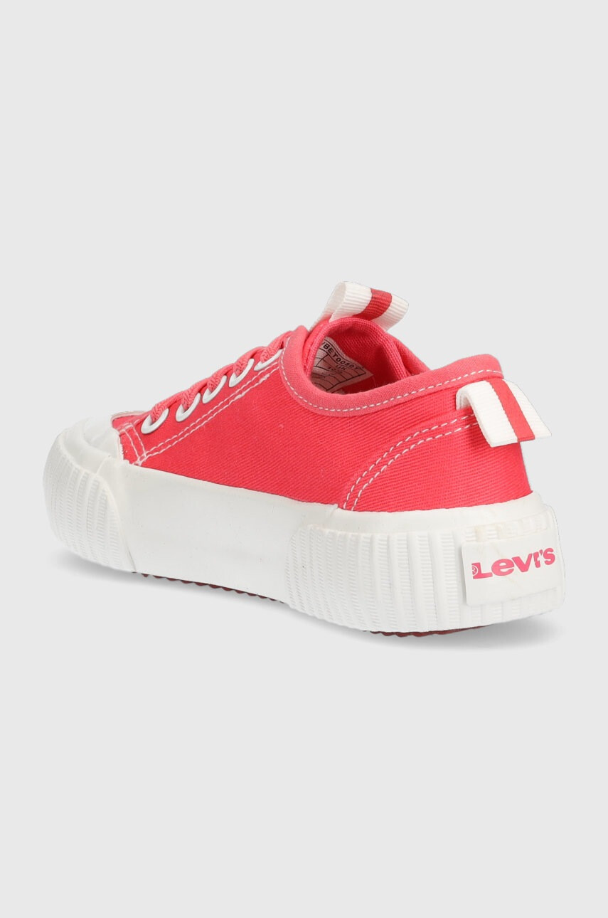 Levi's Детски ниски кецове в розово - Pepit.bg