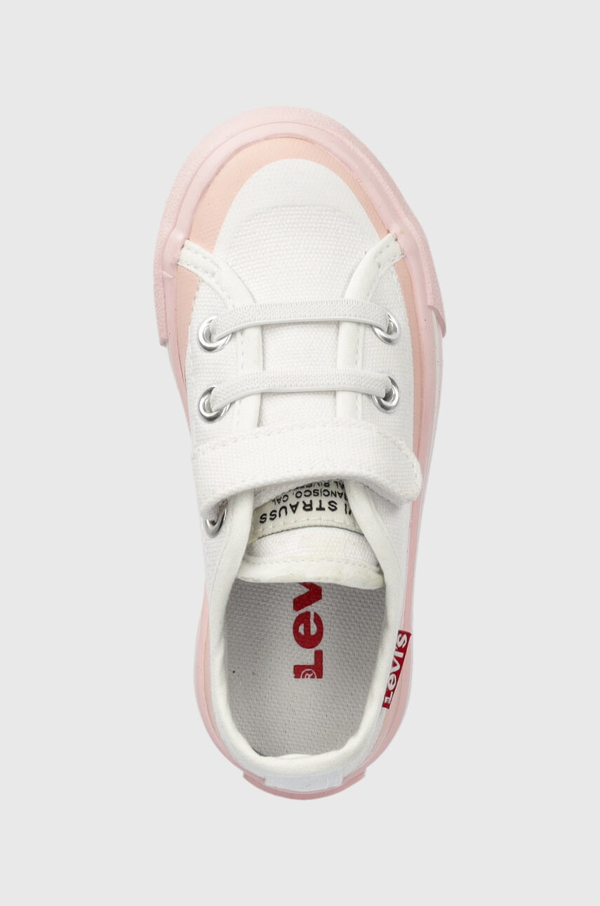 Levi's Детски ниски кецове в розово - Pepit.bg