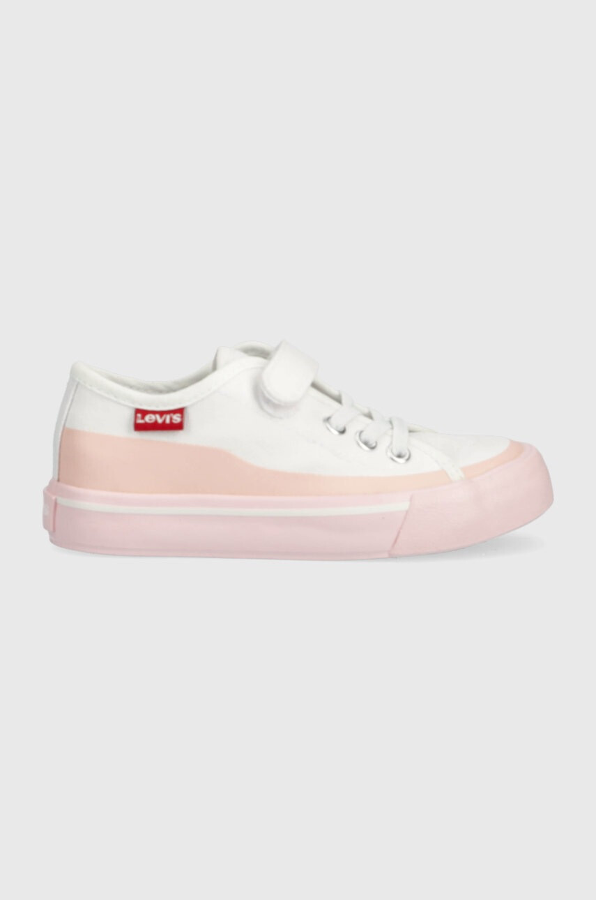 Levi's Детски ниски кецове в розово - Pepit.bg