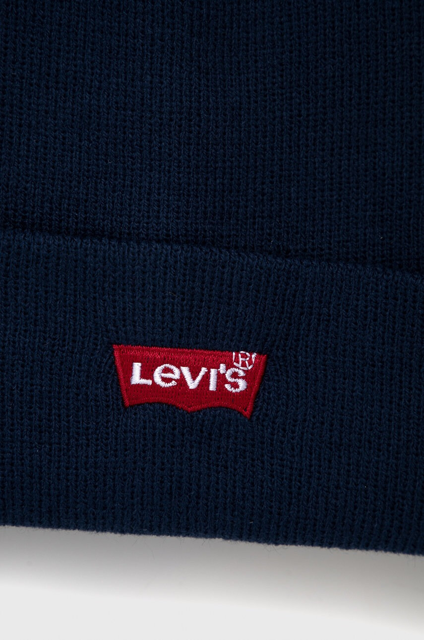 Levi's Детски шапка и ръкавици в тъмносиньо - Pepit.bg