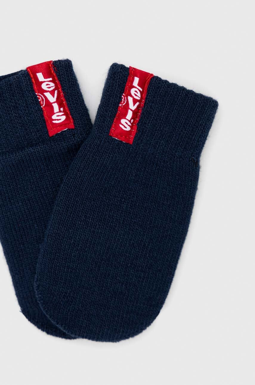 Levi's Детски шапка и ръкавици в тъмносиньо - Pepit.bg