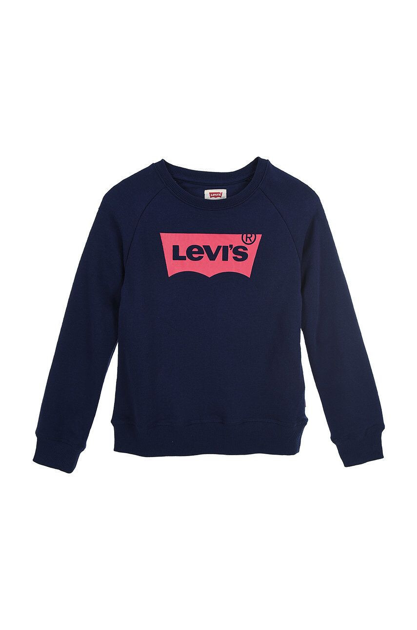 Levi's Детски суичър в тъмносиньо с принт - Pepit.bg