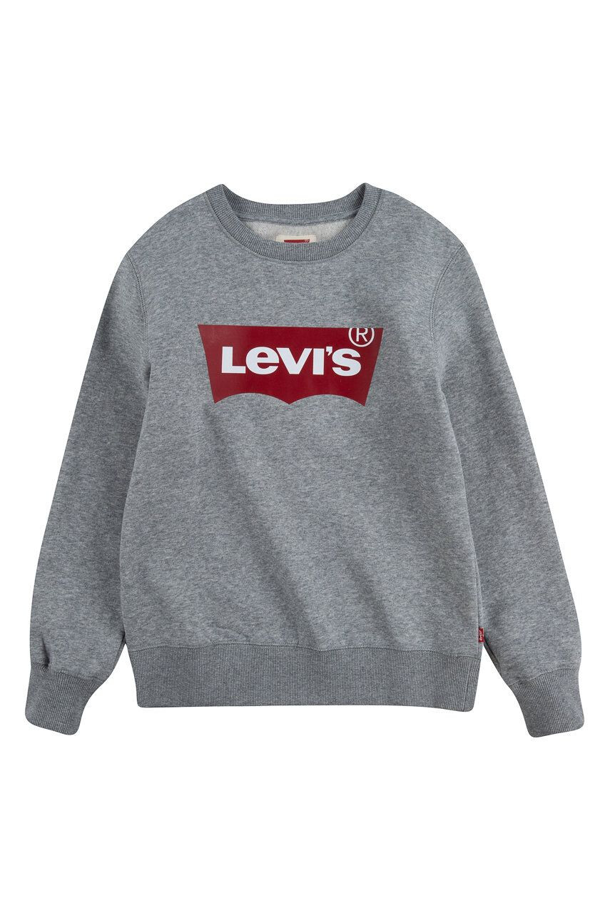 Levi's Детски суичър в сиво с принт - Pepit.bg