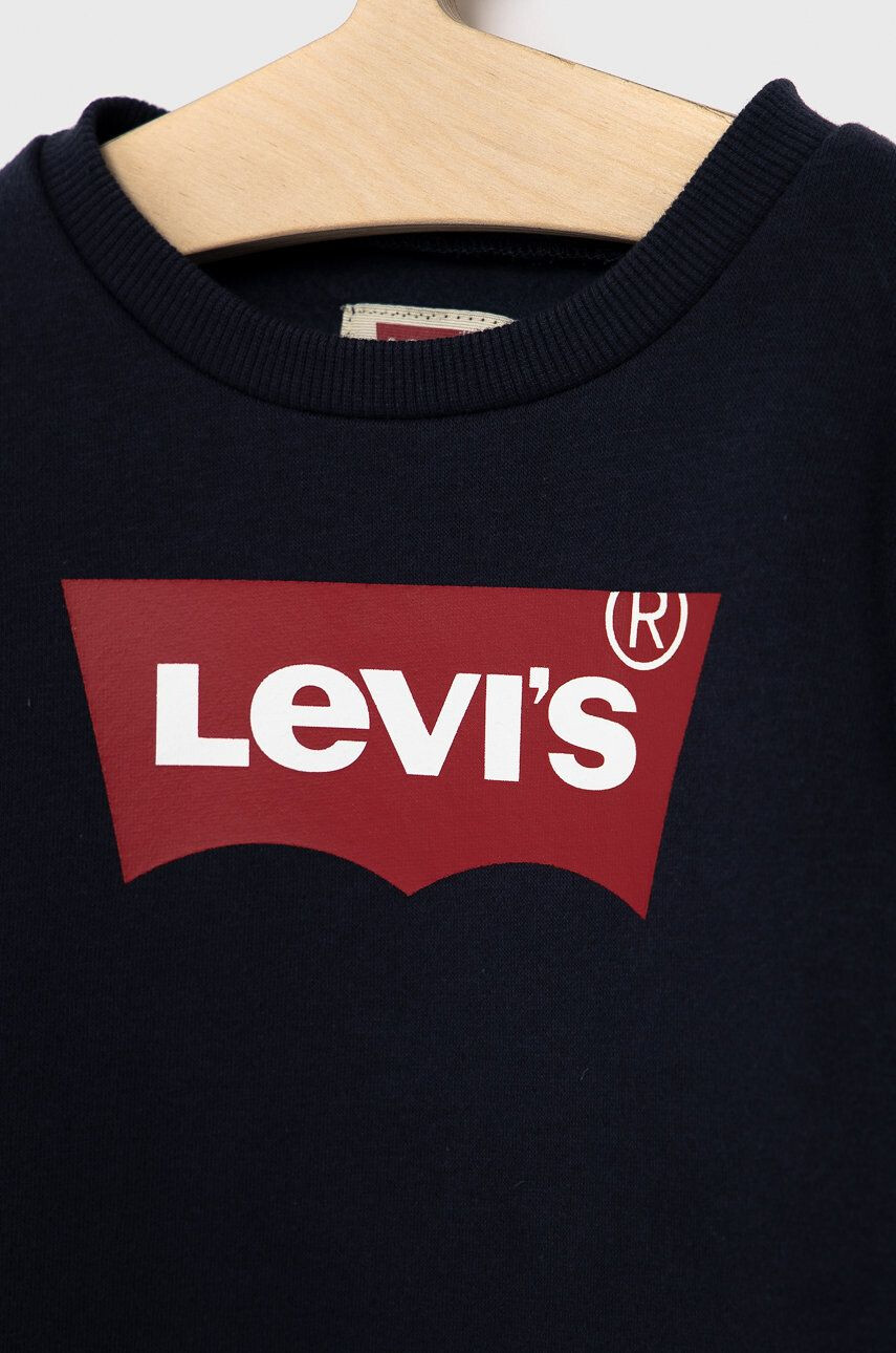 Levi's Детски суичър в тъмносиньо с принт - Pepit.bg