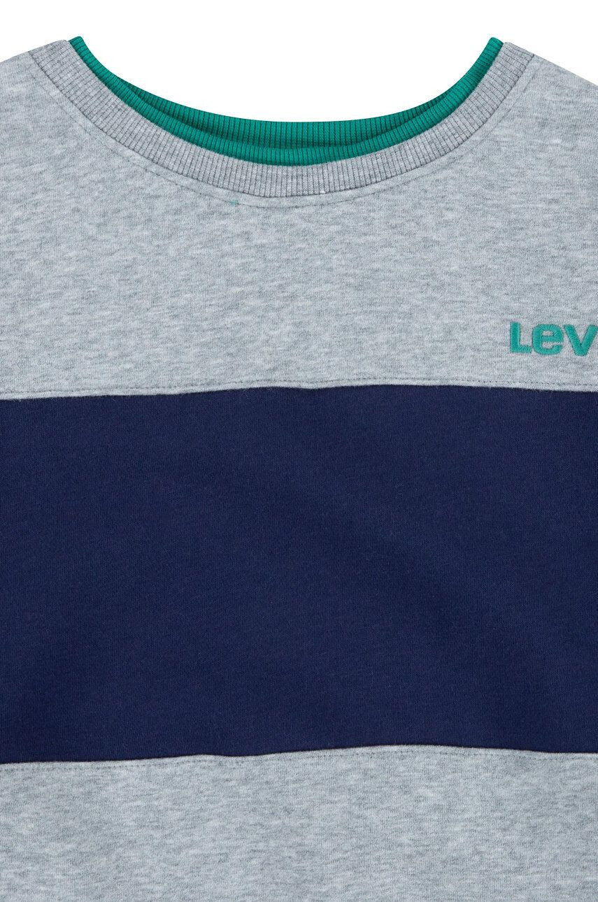 Levi's Детски суичър в сиво с десен - Pepit.bg