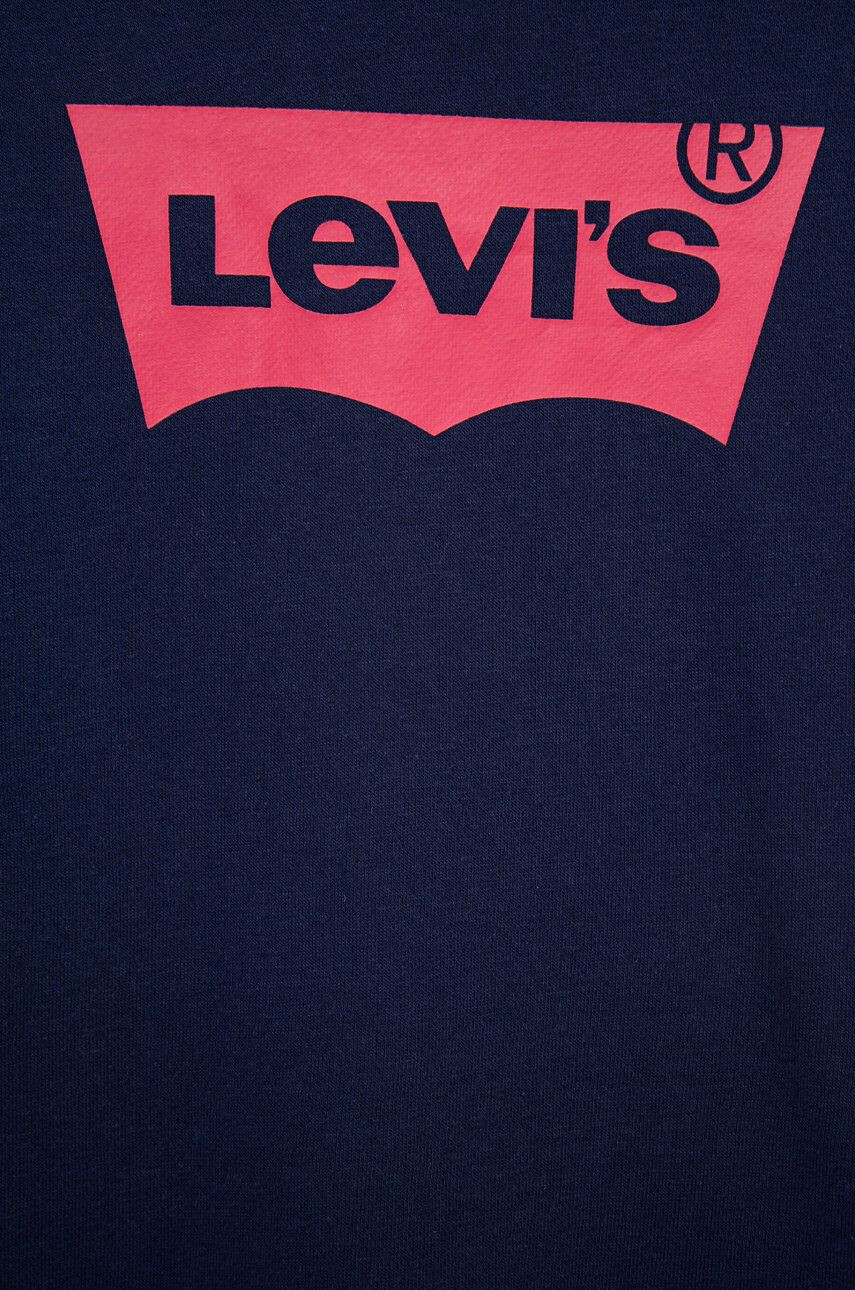 Levi's Детски суичър в тъмносиньо с принт - Pepit.bg