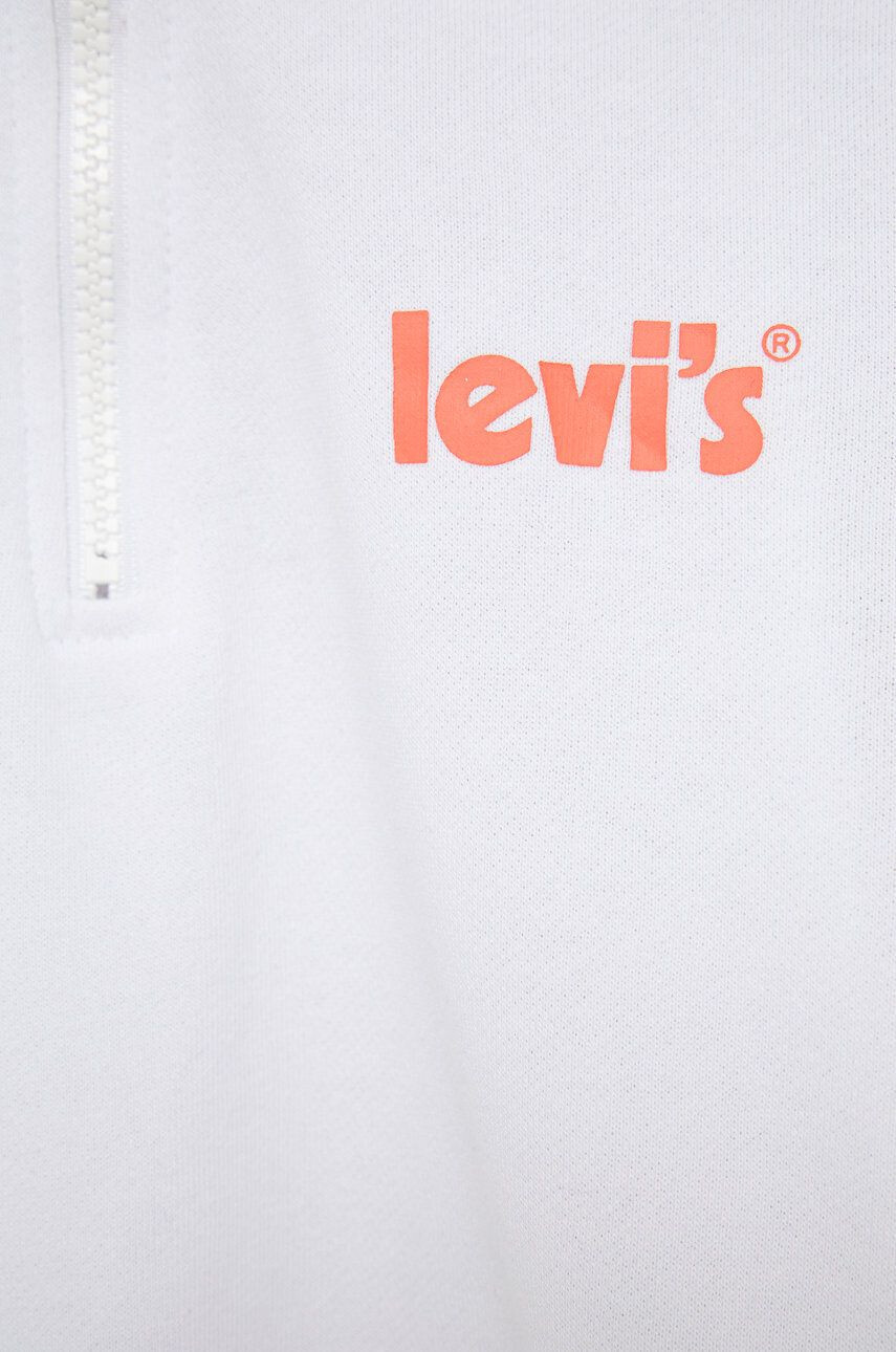 Levi's Детски суичър в бяло с принт - Pepit.bg