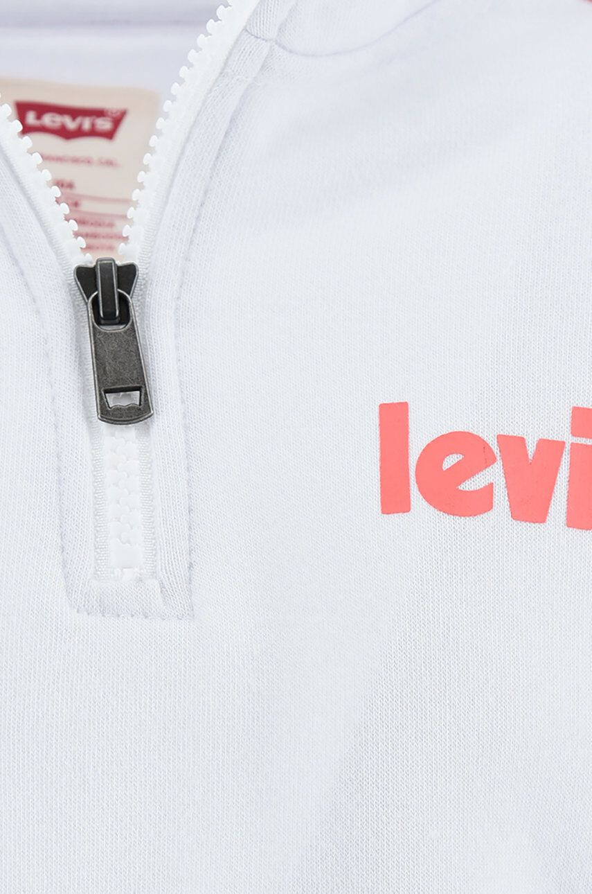 Levi's Детски суичър в бяло с принт - Pepit.bg