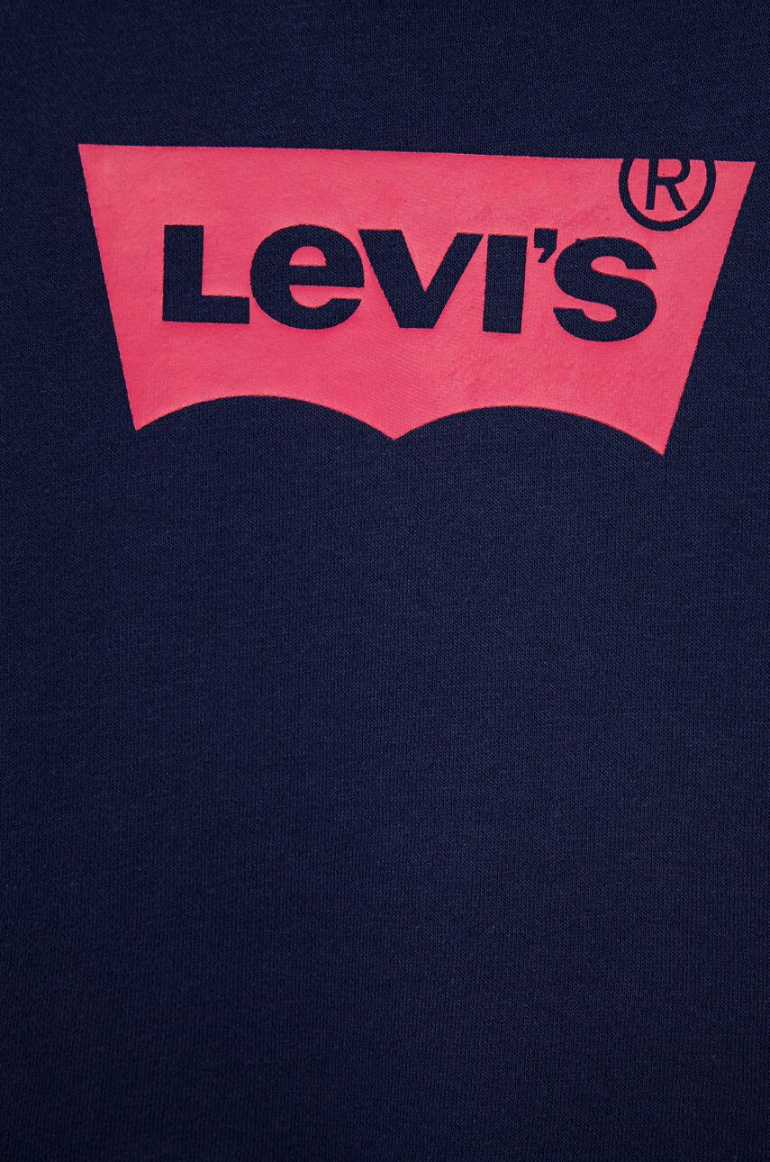 Levi's Детски суичър в тъмносиньо с принт - Pepit.bg