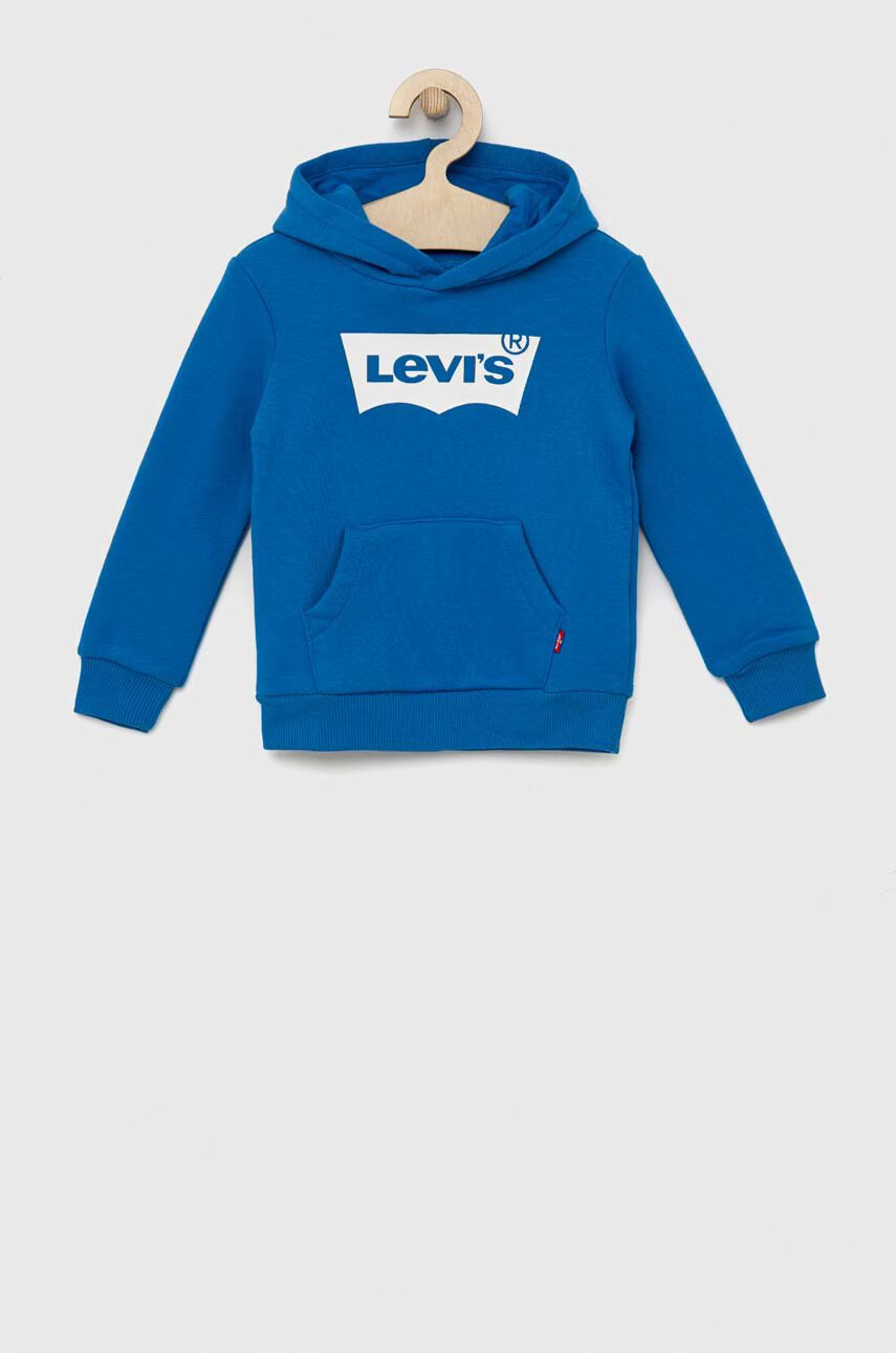 Levi's Детски суичър с качулка с принт - Pepit.bg