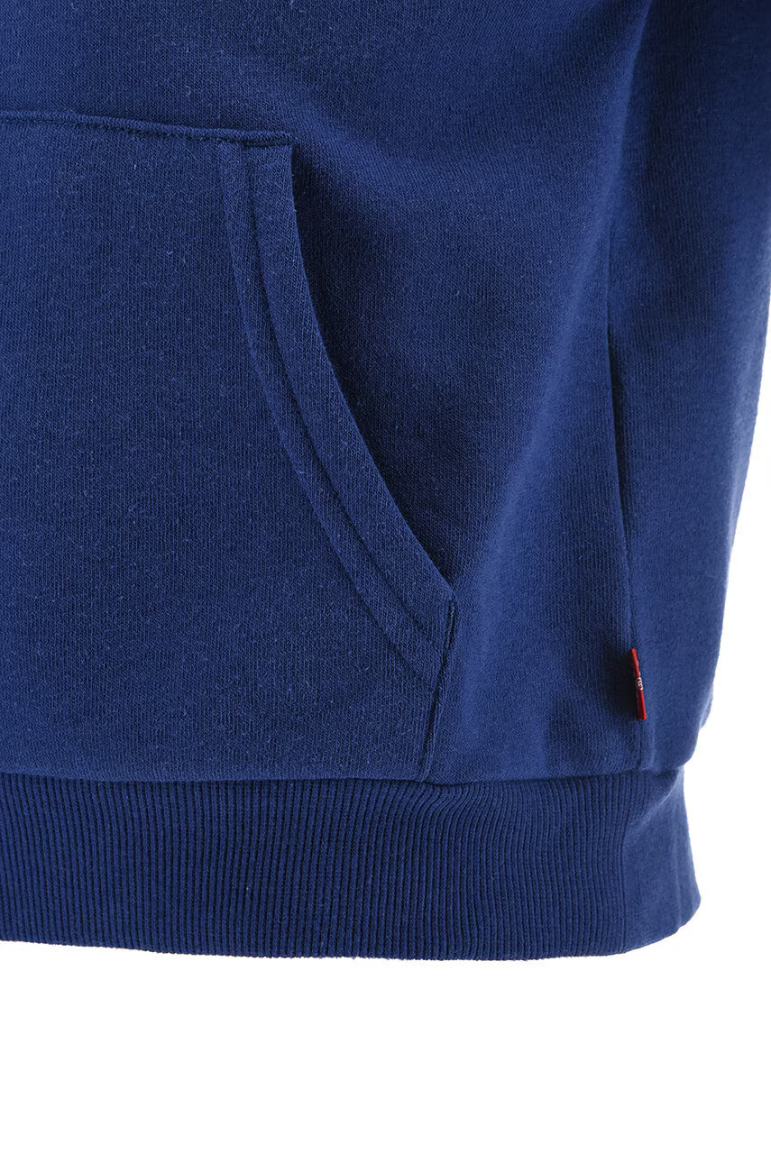 Levi's Детски суичър в тъмносиньо с качулка с принт - Pepit.bg